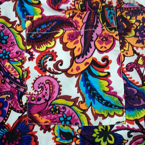 Merona XL floral tank with pocket - Picture 2 of 3